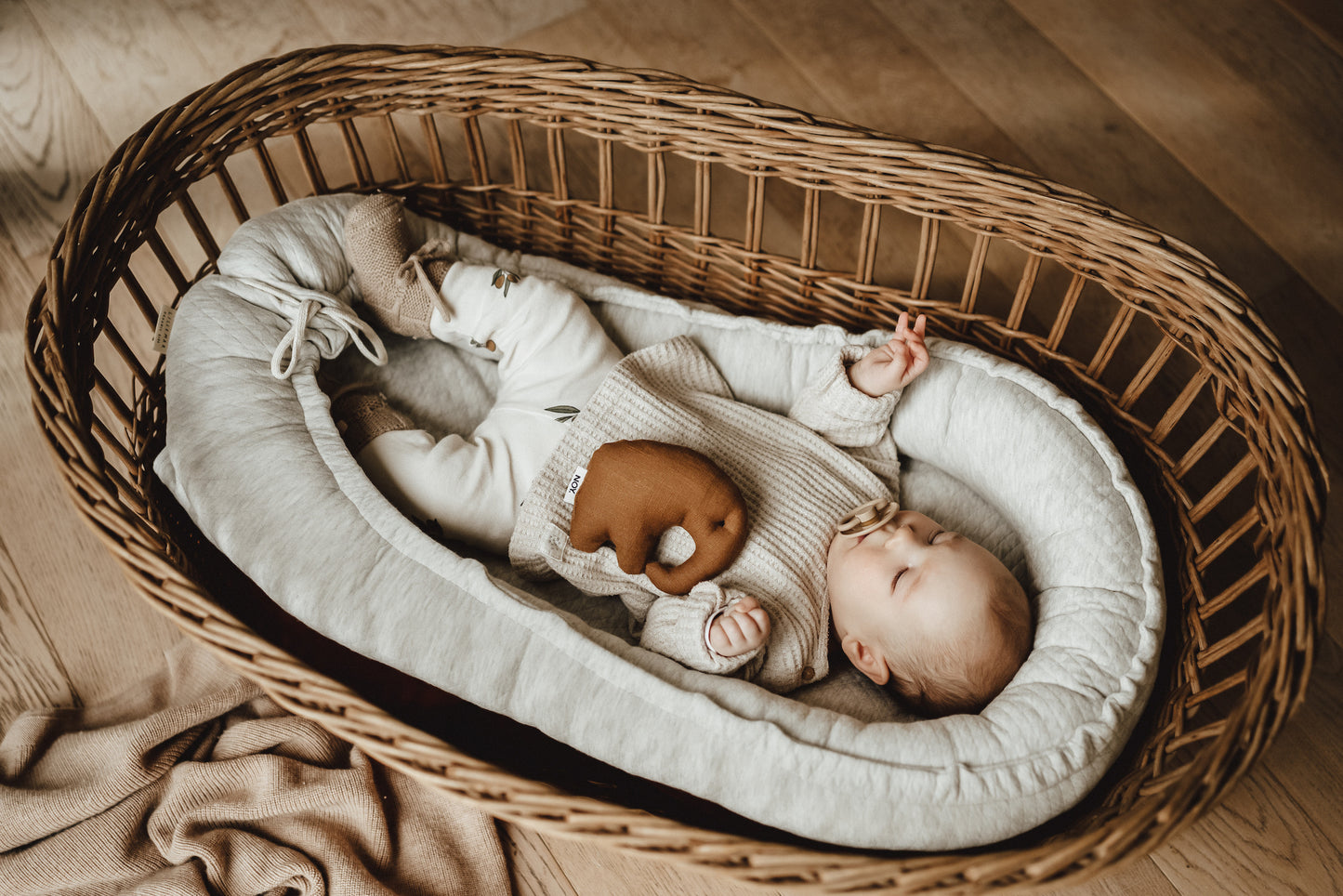 SLUMMA Babynestchen BASIC BEIGE