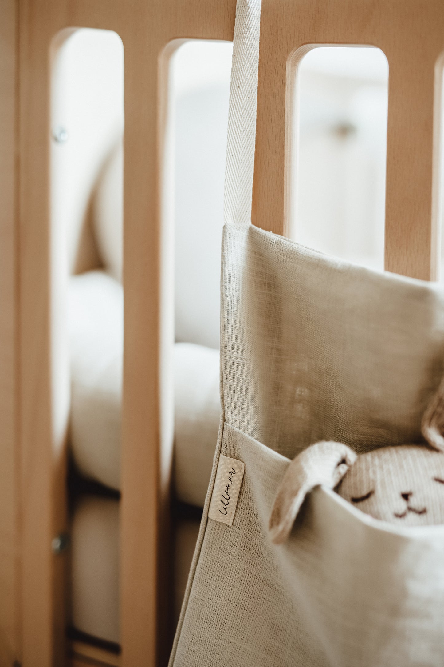 Betttasche LINEN OAT