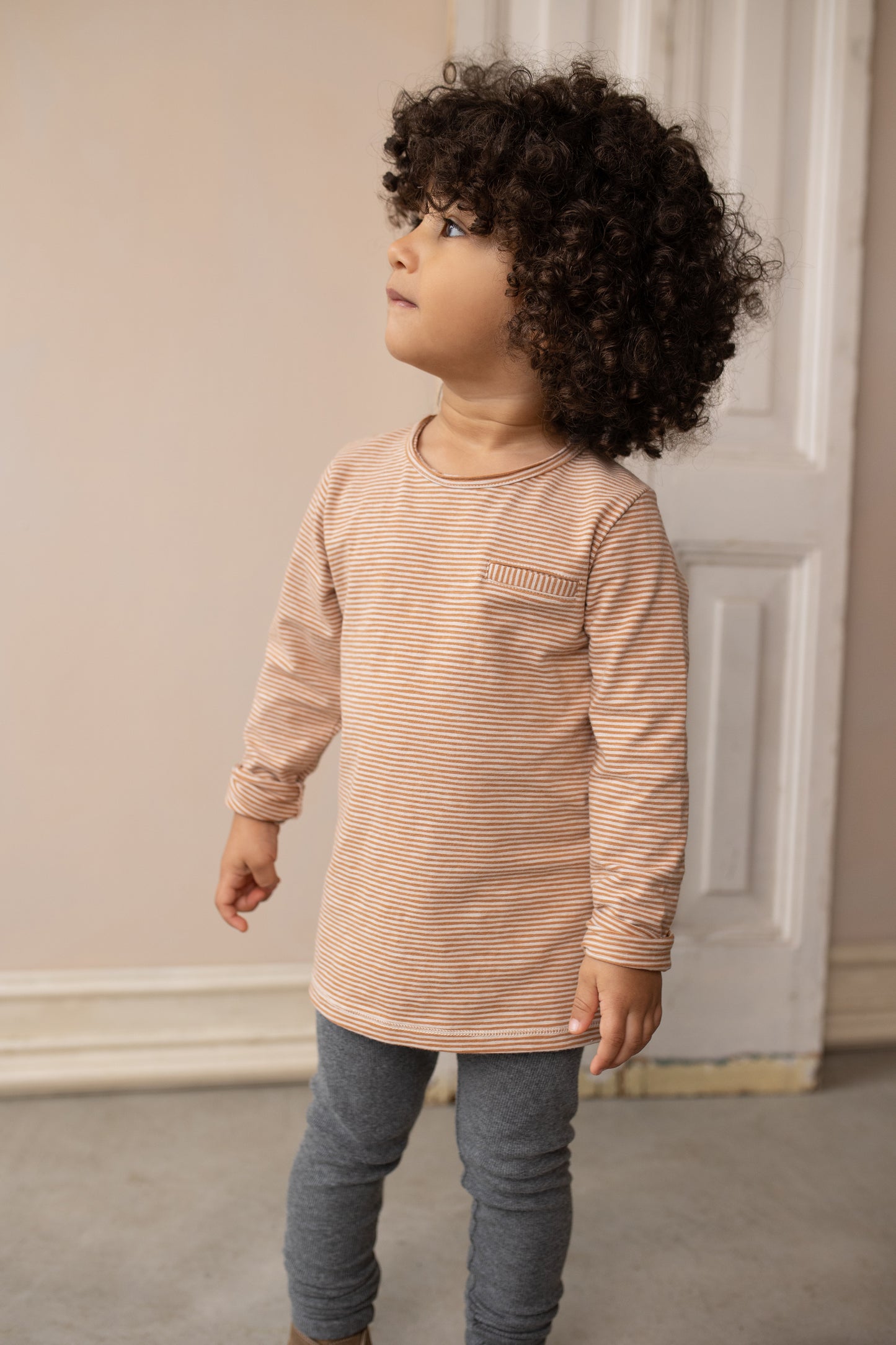 Longsleeve APRICOT DOTS