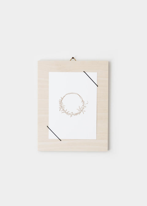 Postkarte WREATH