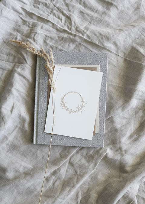 Postkarte WREATH