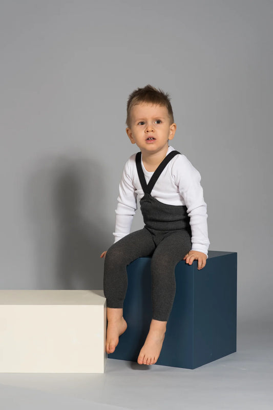 SILLY SILAS Leggings DARK GREY FOOTLESS