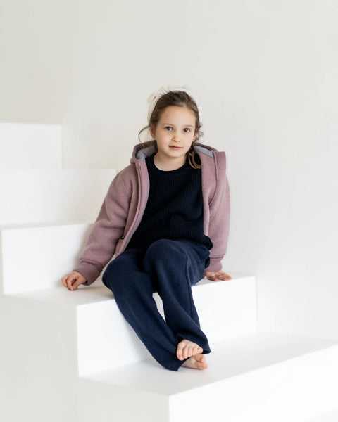 Walkjacke mit Reissverschluss