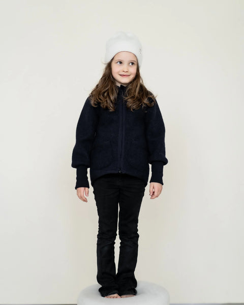 Walkjacke mit Reissverschluss