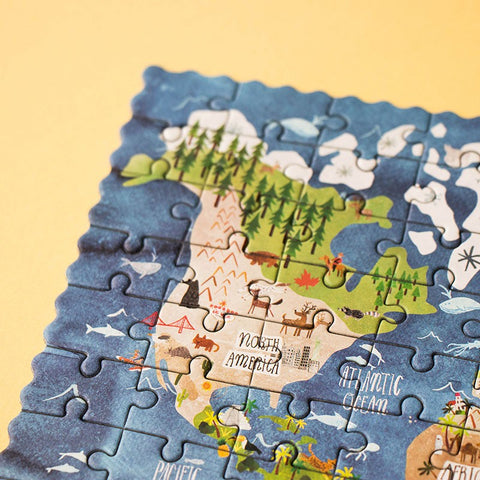 Pocket Puzzle DISCOVER THE WORLD