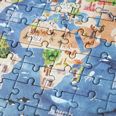 Pocket Puzzle DISCOVER THE WORLD
