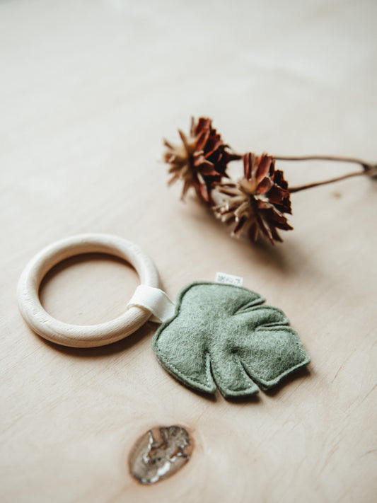 Greif- und Beissring I LEAF PISTAZIE