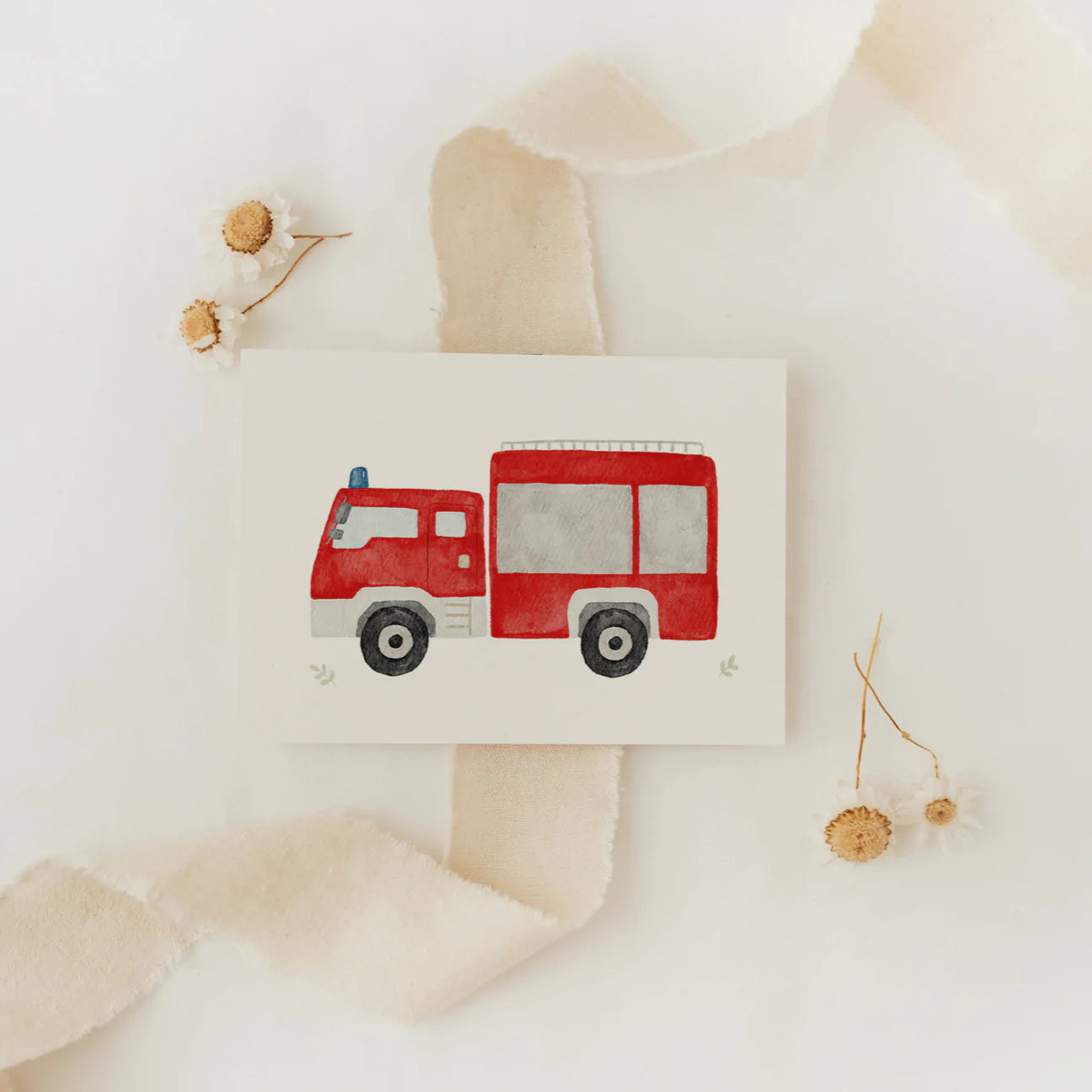 Postkarte FEUERWEHR