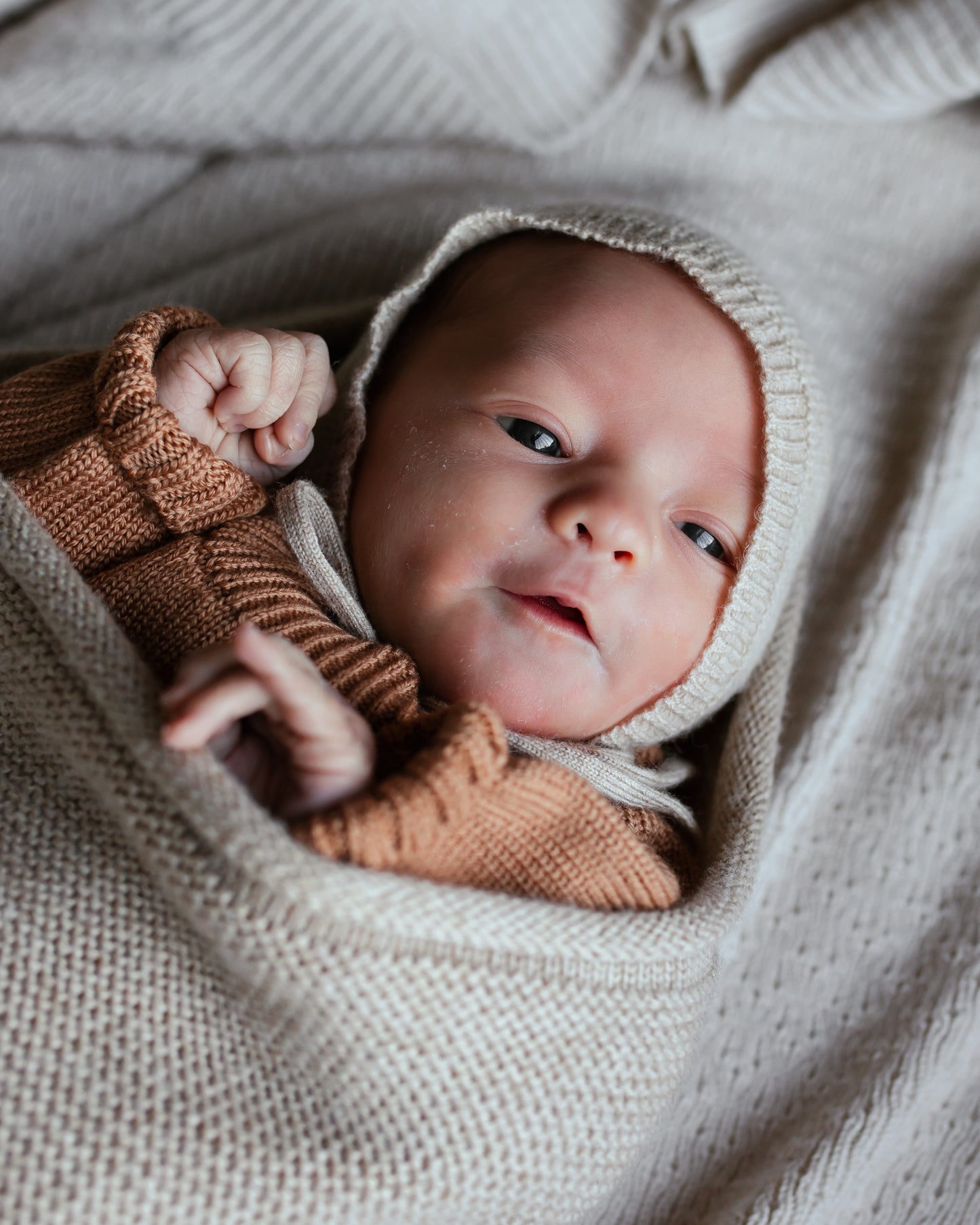 Bonnet NEWBORN SAND