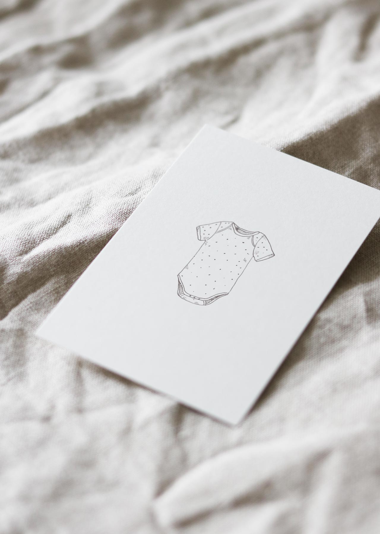 Postkarte ROMPER DOTS