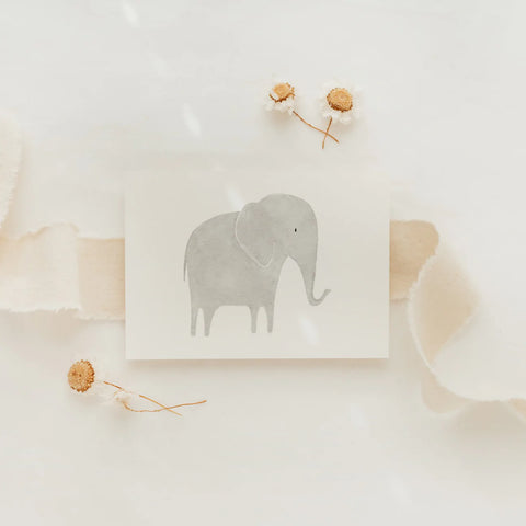 Postkarte ELEFANT