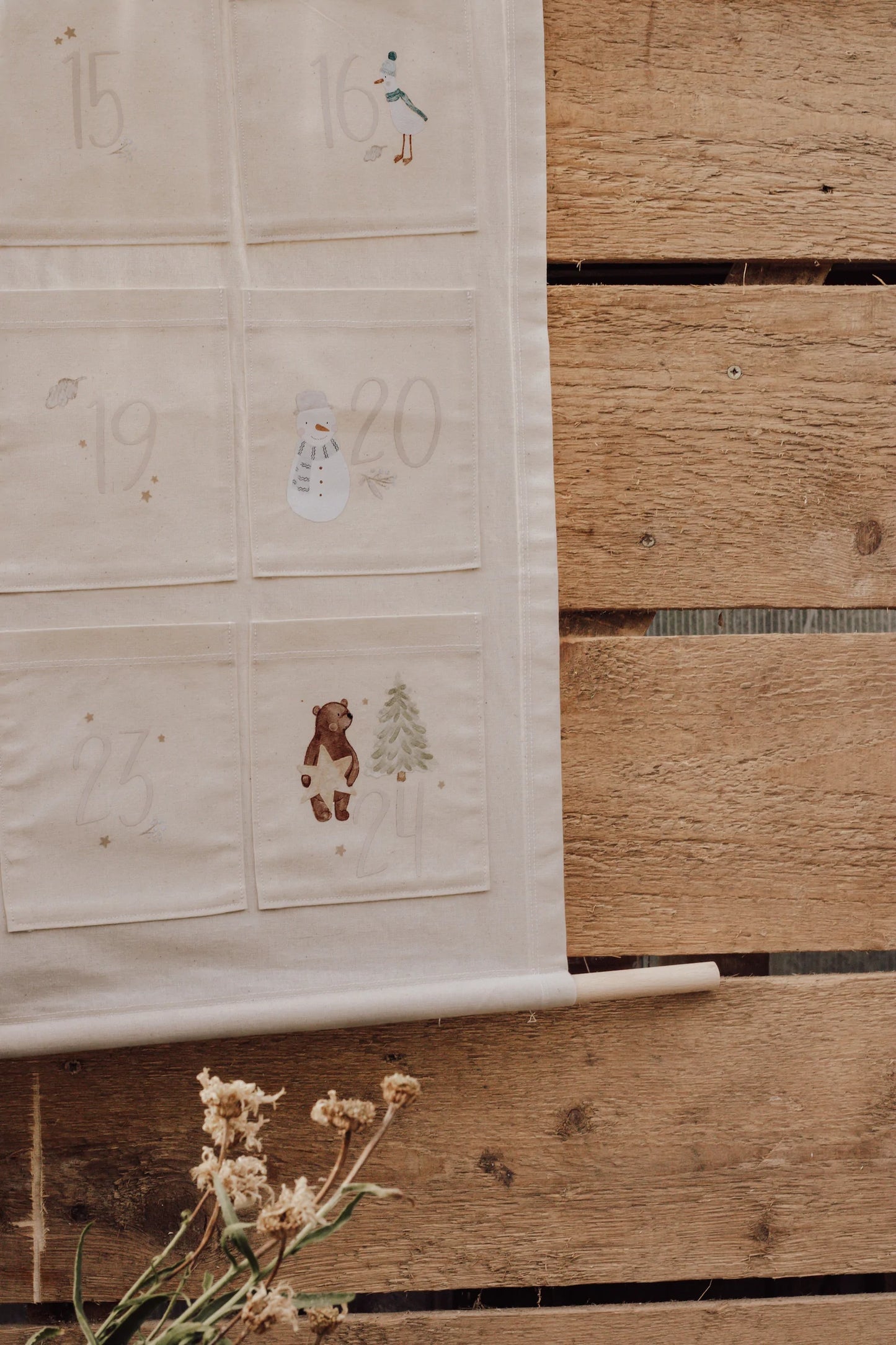 Adventskalender BÜGELBILDER